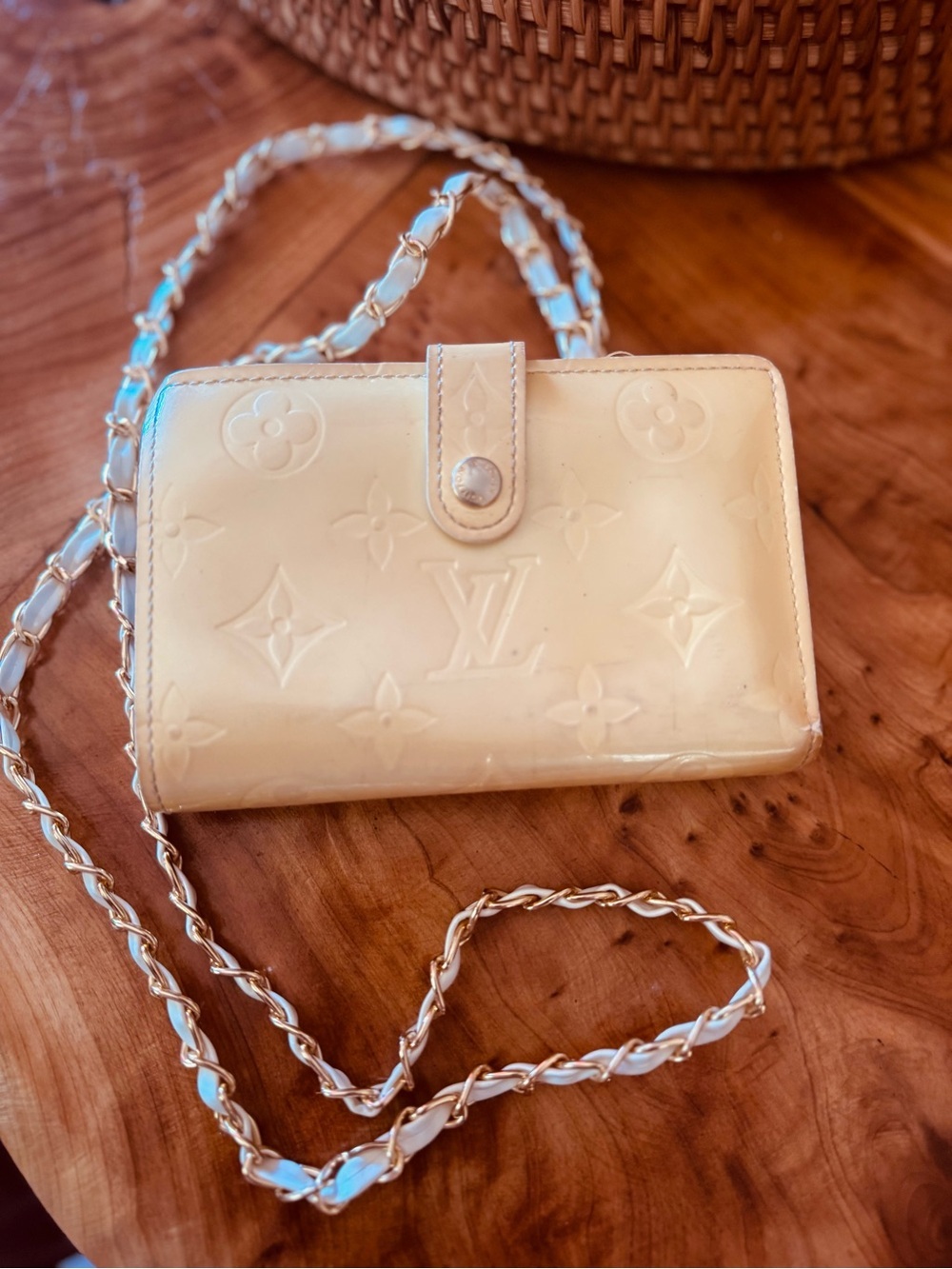 Louis Vuitton Monogram Vernis Porte Monnaie Billets Viennois Wallet converted - Picture 5 of 15
